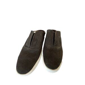 Corso Como Trena Leather Slip-on Black Sneaker Size: 9-1/2 M Womens platform